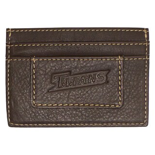 Jardine Nappa Brown Leather Card Holder - Brown